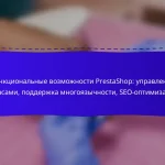 Функциональные возможности PrestaShop: управление запасами, поддержка многоязычности, SEO-оптимизация