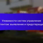 Уязвимости систем управления контентом: выявление и предотвращение